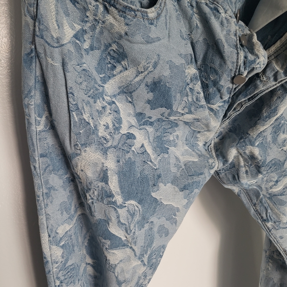 Mens Cherub stitched jeans